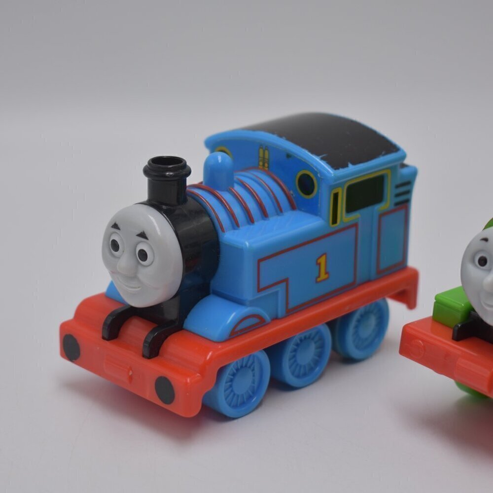 Thomas & Friends Pull-Back Trains Thomas and Percy 6 Plastic Engine 2009 - 2013 - Picture 3 of 8